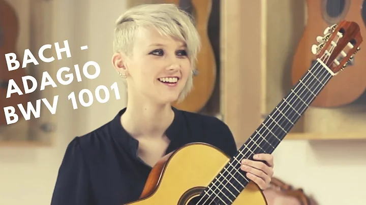 Stephanie Jones plays BACH - Adagio BWV 1001 on a ...