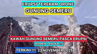 Download Lagu DETIK DETIK ERUPSI GUNUNG SEMERU TEREKAM JELAS DARI DEKAT PASCA ERUPSI NOVEMBER 2025 MP3
