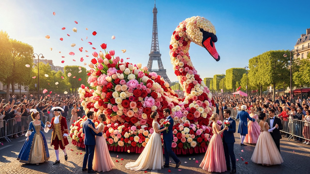 День святого Валентина в Париже в 2026 году 💘 Самый романтичный парад в мире захватит улицы