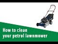 How to clean your petrol lawnmower