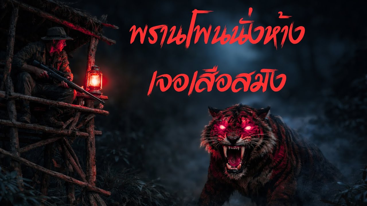 พรานนั่งห้างเจอเสือสมิง