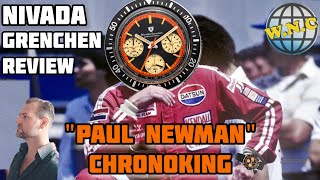 Nivada Grenchen 'Paul Newman' Chronoking Review. Would the King of Cool have worn a watch like this?
