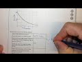 16.2f Finding half life and rate constant from a graph of concentration versus time