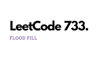 Flood Fill - LeetCode 733 - JavaScript