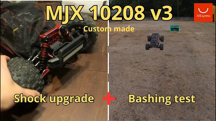 I made my Mjx 10208 V2 into a V3 with this shock upgrade!