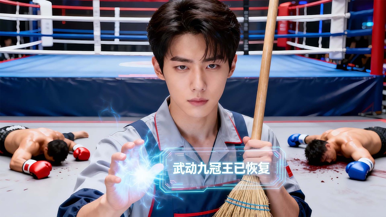 爲護女兒他裝掃地工18年，連鄰居大媽都敢罵他廢物！女兒成年那刻，他不再掩藏武動乾坤九冠王身份開啟血戰計劃替妻複仇！ MSDJ#逆襲 #打臉 #反轉 #爽劇 #戰神