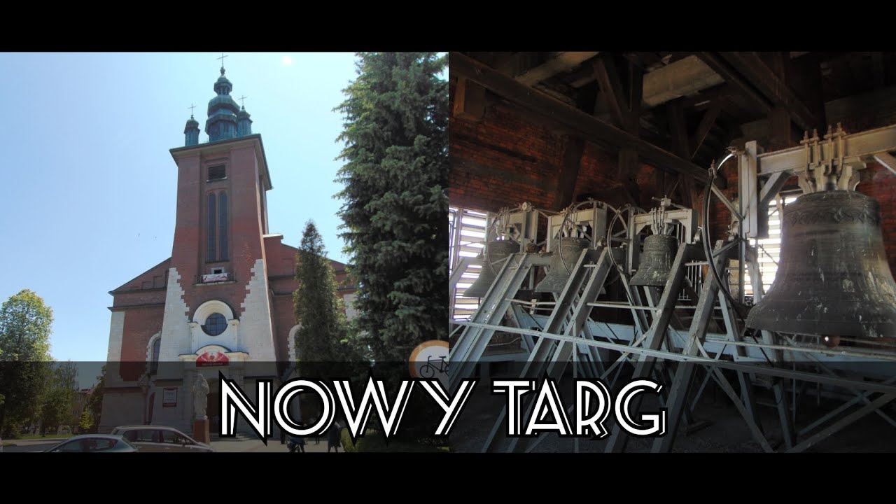 Nowy Targ  Dzwony kościoła PW Najświętszego Serca Pana Jezusa.