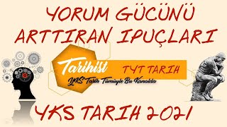 TYT TARİH  YORUM GÜCÜNÜ ARTTIRAN İPUÇLARI #kpss #kpsstarih #ayttarih #tyttarih #ykstarih #öabt