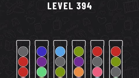 Ball Sort Puzzle Level 394 #ballsortpuzzle #ballsortpuzzlegameplay #puzzlegame #mobilegames