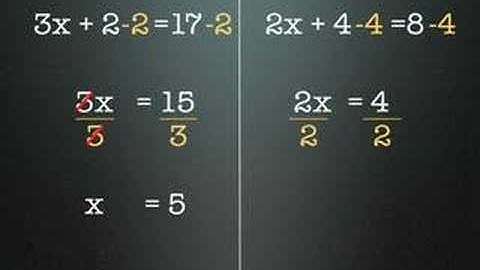 4.2 Solving Equations