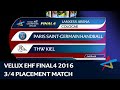 Paris Saint-Germain vs THW Kiel | 3/4 placement match | VELUX EHF FINAL4 2016