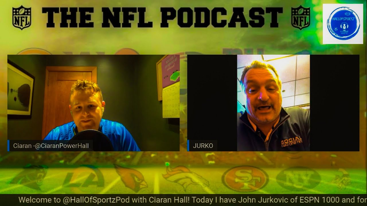 NFL Podcast Series with "Jurko" John Jurkovic from ESPN 1000 YouTube