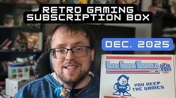 TWO FREE Games | Video Games Monthly Unboxing December 2025