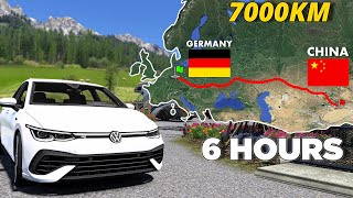 ETS2 Longest Road Trip  Germany to China | Euro Truck Simulator 2