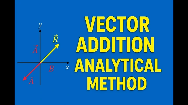 Vector Addition Made Simple | Analytical Method Explained Step by Step