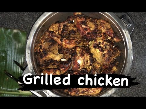 Grilled Chicken / Skinned Grilled Chicken/ Easy way of making Super ...