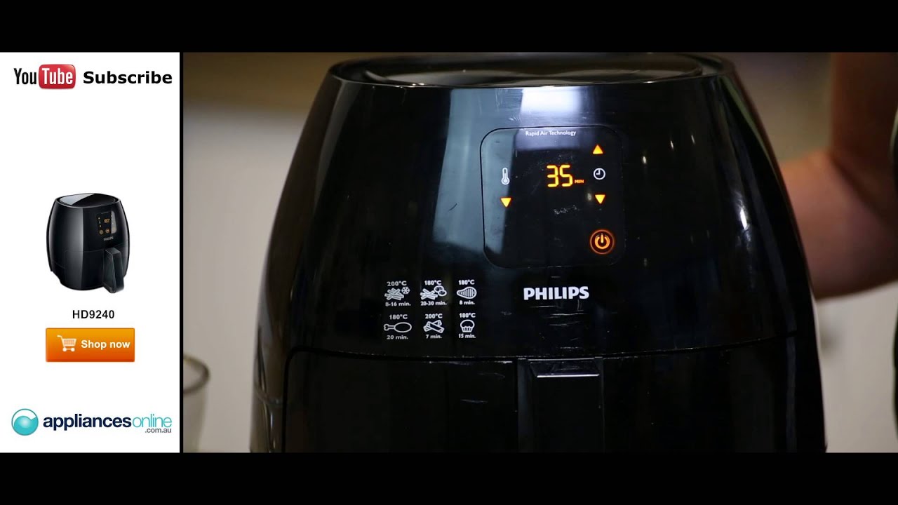 The Philips AirFryer HD9240 cooks the perfect Roast Chicken - Online - YouTube