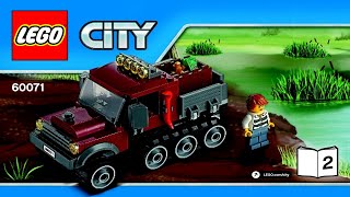 LEGO instructions - City - Police - 60071 - Hovercraft Arrest (Book 2)