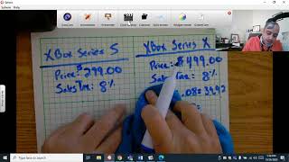 Calculating Sales Tax Shortcut! Keeping it Simple. 7th Grade Math.