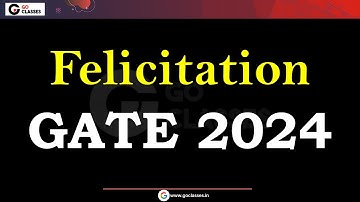 GO Classes Felicitation - GATE CSE/DA 2024 Toppers Award Ceremony #Gate2024 #GateCSE #GateDA