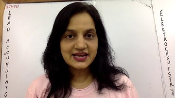 ELECTROCHEMISTRY  CAR BATTERY  CLASS 12 NCERT by SIMPLE RAJENDRA SHUKLA