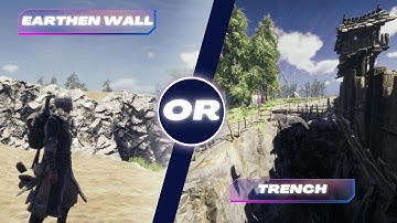 HOW TO BUILD TRENCHES AND EARTHEN WALLS