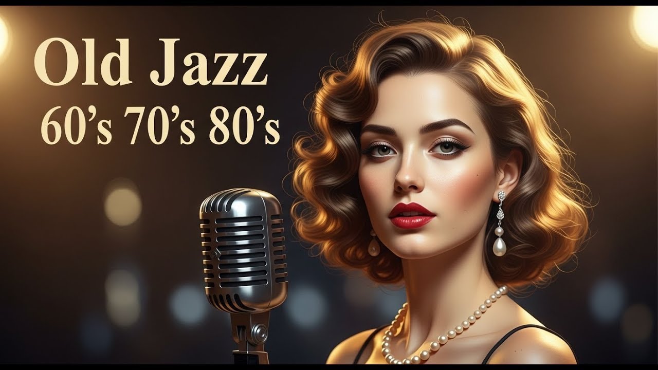 Relaxing Old Jazz  Vintage Jazz Cafe Music for Cozy Evenings, Work, and Romantic Candlelight