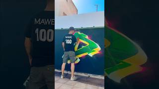 Pintando el Abecedario con Spray | Letra D