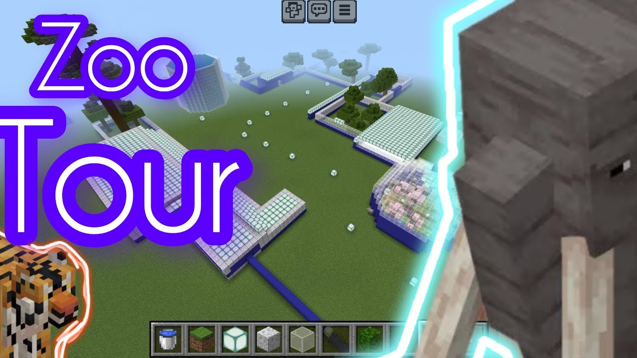 Minecraft zoo tour. | Minecraft Alex Mobs |{∆} - YouTube