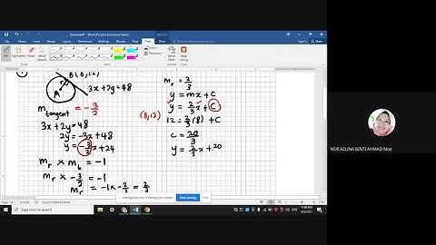 ADDITIONAL MATHEMATICS FORM 4 : CHAPTER 7 (GEOMETRY COORDINATES)