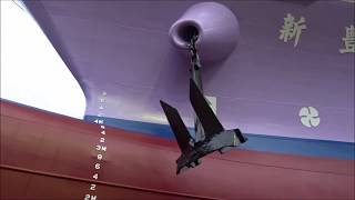 内航貨物船・松浦新船型 「新豊力」船台・定盤上ブロック組立等各種艤装作業㊺（49）