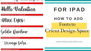 How to Add Fonts to Cricut Design Space on iPad [Super Easy!] screenshot 5