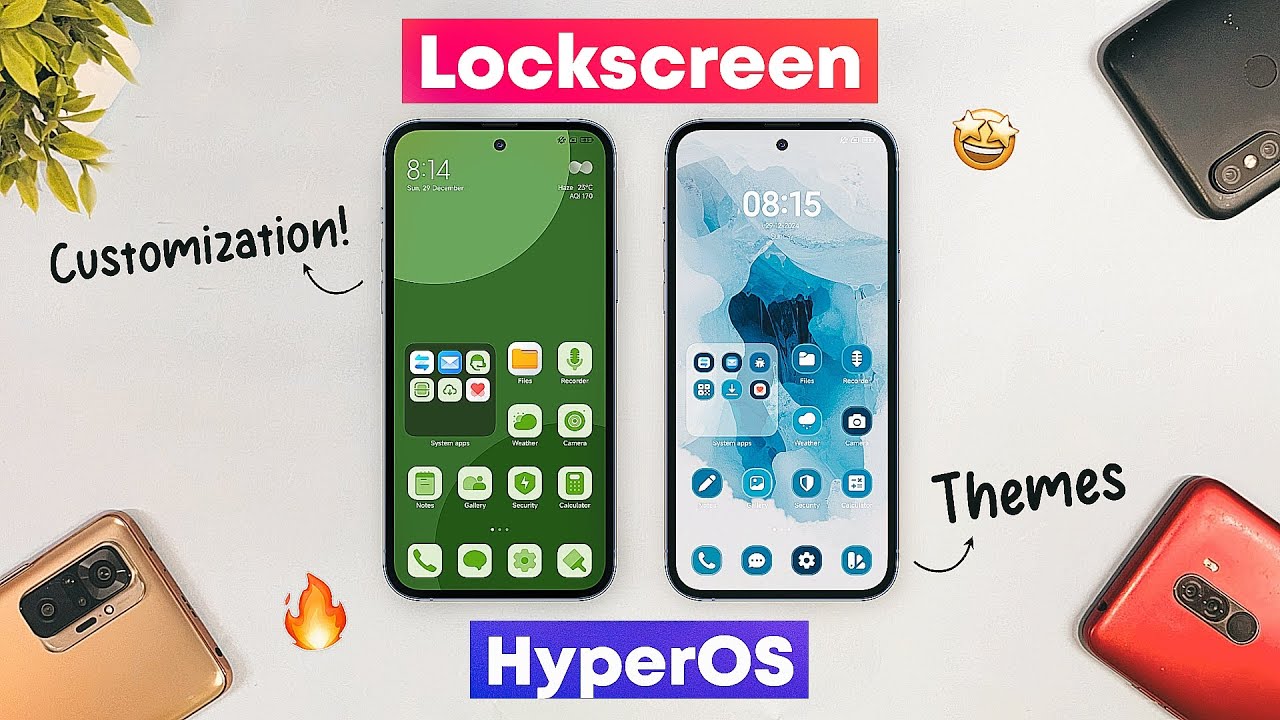Hyperos Customization Best Amazing HyperOS Themes - Lockscreen Customization! - YouTube