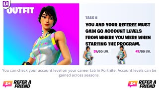 Fortnite Refer a Friend Has Been Extended! (Grinding Time for Task 5 on going for 60 Levels)