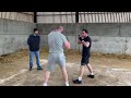 Irish Travellers fight (knockout)