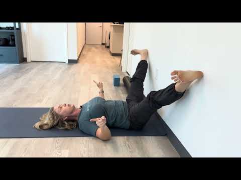 Hip Stretches on the Wall