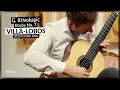Goran Krivokapic plays Etude No. 7 by H. Villa-Lobos on a 2013 Carsten Kobs Classical Guitar