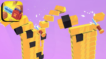 Stack Cutter ​- All Levels Gameplay Android,ios (Levels 44-45)