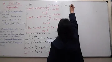 1SM  1Sex  V37   TRIGONOMETRIE  Equations  Inéquations Formules