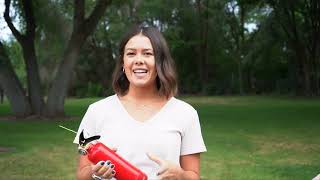 HOW TO Gender Reveal Fire Extinguisher Color Blasters with Chameleon Colors!