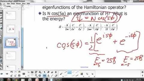 14   05 Particle on a ring   Degeneracy 05m 07s