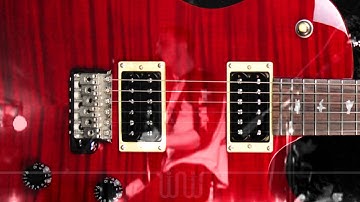 Mark Tremonti (Alter Bridge/Creed) PRS SE Custom with up-routed Trem  black cherry