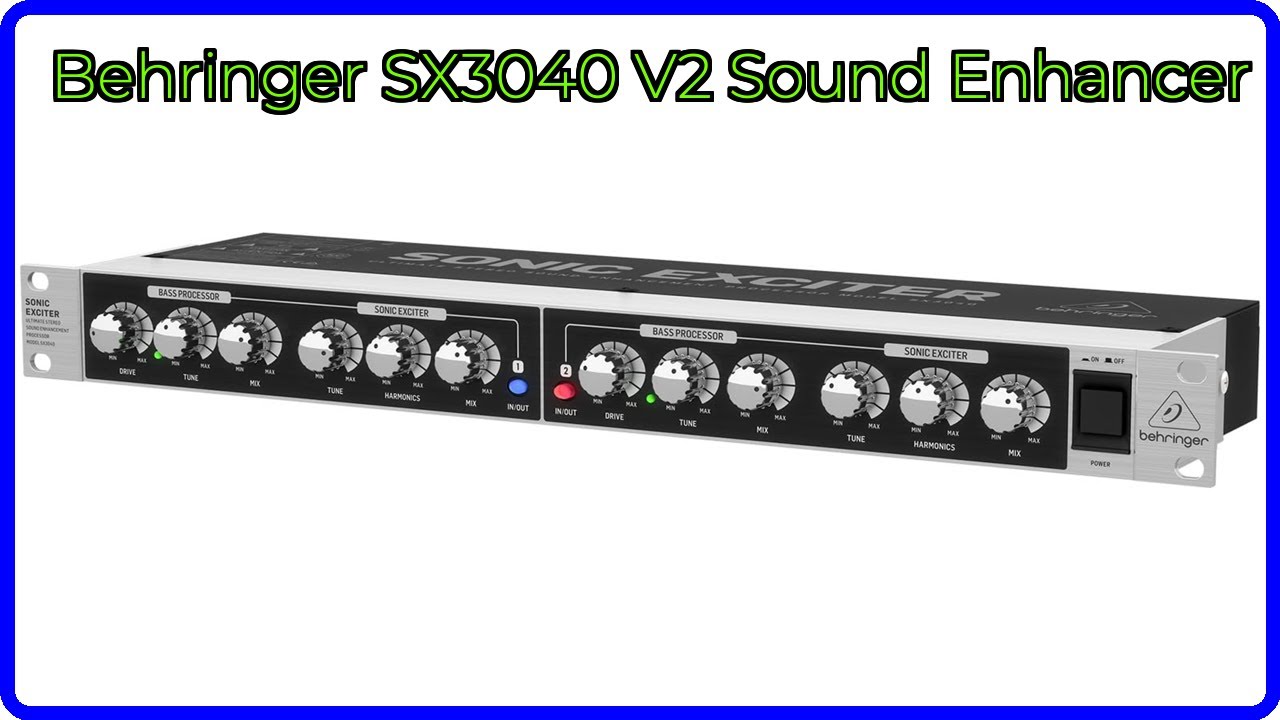 REVIEW (2026): Behringer SX3040 V2 Sound Enhancer. ESSENTIAL