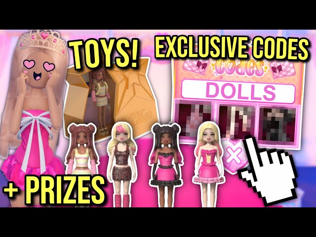 DRESS TO IMPRESS TOYS GOT LEAKED *EXCLUSIVE* IN GAME ITEMS & CODES?  *CONFIRMED* | Roblox - YouTube