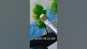 Bí quyết vẽ cây #shorts