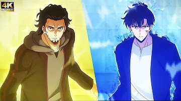 SUNG JIN WOO VS GOTO RYUJI TOP CLASS HUNTER FIGHT | Solo Leveling Episode 9 - 10 In Hindi