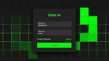 Animation Login template Design Free Source Code using HTML & CSS