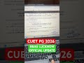 BBAU LUCKNOW REGISTERATION OPEN CUET PG 2026 | CUET PG 2026 counselling update