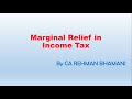 Marginal Relief in Income Tax - by CA Rehman Bhamani