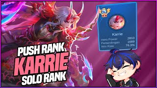 TOP GLOBAL KARRIE INI BOSS AUTO WS    【Vtuber ID | Abyss SC】 ‼️ #shorts #live #mlbb #mobilelegends